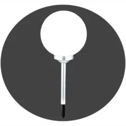 LED Solarleuchte Ø30x65 Cm Mit Bodenspieß