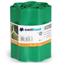 Cellfast Rasenkante Grün 20 X 900 Cm Kunststoff, Wellig