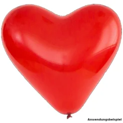Luftballon Herzform 6 Stück 5 Luftballon Herzform 6 Stück -Prosperplast Verkäufe 17672 Luftballon 30cm Herzform rot 6Stk 2 jpg 1280x1280