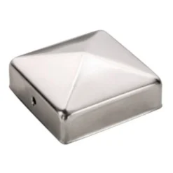 Pfostenkappe Flach 91 X 91 Mm Aus Rostfreiem Stahl