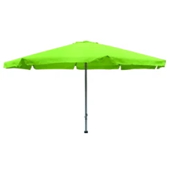 Sonnenschirm Ø4m Limegrün Kurbelschirm Gartenschirm Schirm