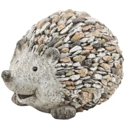 Gartendekoration Igel In Steinoptik Aus Polyresin Für Den Garten