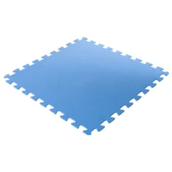 Poolmatten 8er Pack, 500x500x4mm, In Blau