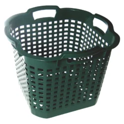 Fishbull Universal-Korb 25 Liter Aus Grünem Kunststoff, Drehstapelbar