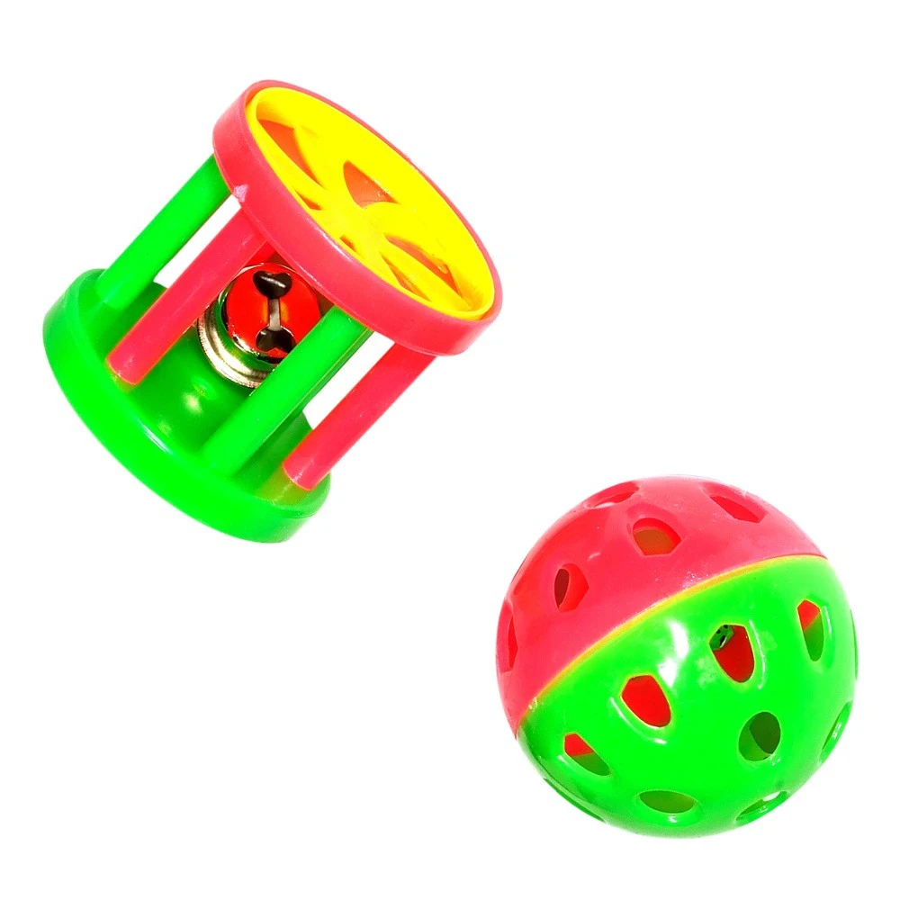 Katzenspielzeug Ball Und Rolle Mit Glöckchen 3 Katzenspielzeug Ball Und Rolle Mit Glöckchen