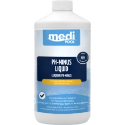 MediPOOL Pool PH Wert Senker, PH-Minus Liquid 1 L