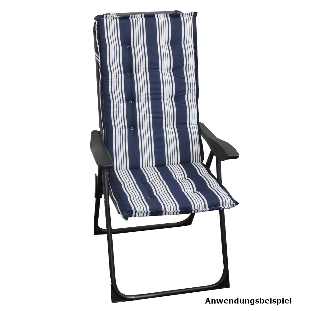 Hochlehner Auflagen Mit Kordeln, Verschiedene Designs 6 Hochlehner Auflagen Mit Kordeln, Verschiedene Designs – Bild 4