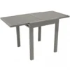 Gartentisch Ausziehbar, 65/130 X 65 X 74 Cm, Aluminium, Glasplatte, Grau -Prosperplast Verkäufe 2QLEs55vrY53Nb5 1280x1280