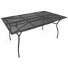 Gartentisch Rechteckig, 150 X 90 X 73 Cm, Dunkelgrau, Streckmetall -Prosperplast Verkäufe 2QLTmWDm3KoA7w0 1280x1280