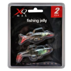 Angelhaken Fischköder Set 2-teilig Weich Wobbler