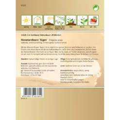 Saatgut Monatserdbeere Rügen Immertragend Ca. 2 Meter Saatband -Prosperplast Verkäufe 2QOOHMFMKZl4aOv 1280x1280