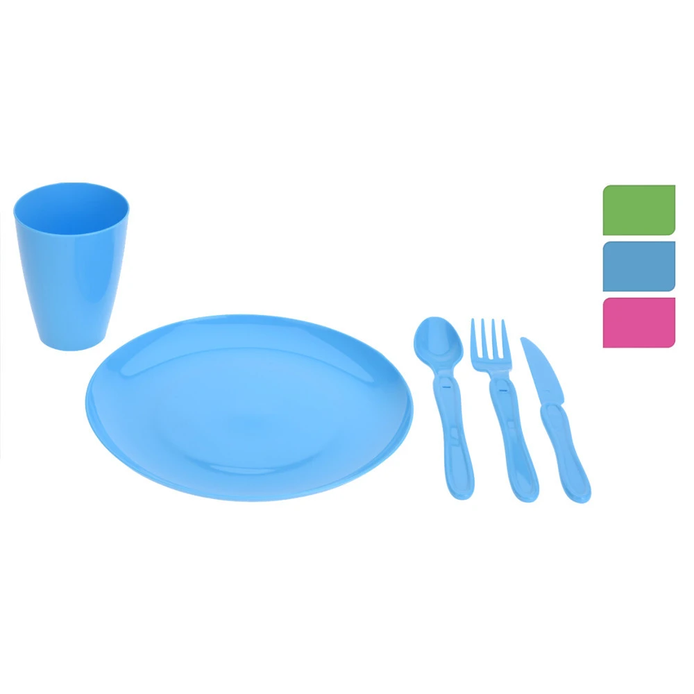 Picknickset 30-teilig Aus Polypropylen Mit Aufbewahrungsbox 3 Picknickset 30-teilig Aus Polypropylen Mit Aufbewahrungsbox