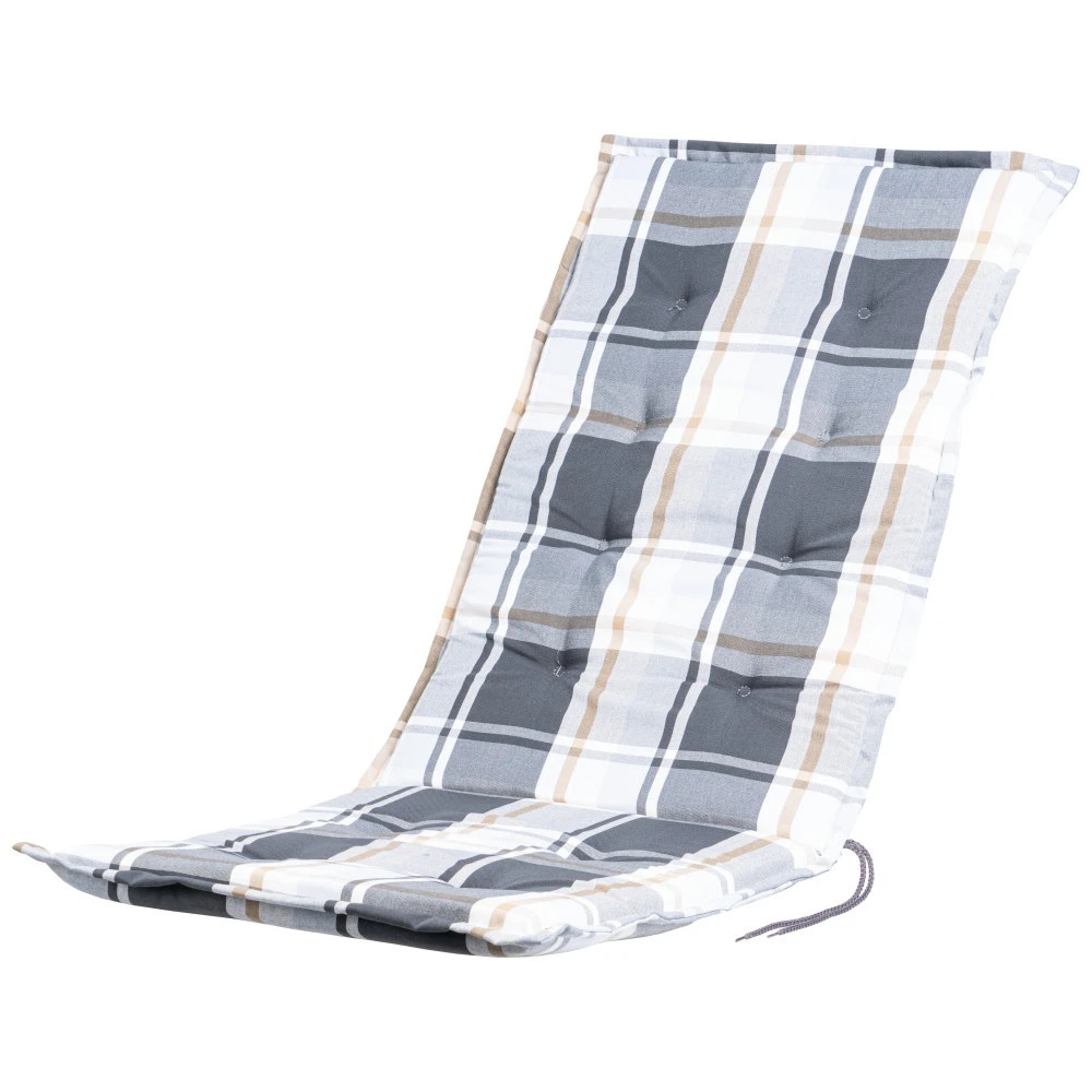 Hochlehner Auflagen Mit Kordeln Aus Struktur-Polyester 6 Hochlehner Auflagen Mit Kordeln Aus Struktur-Polyester – Bild 4