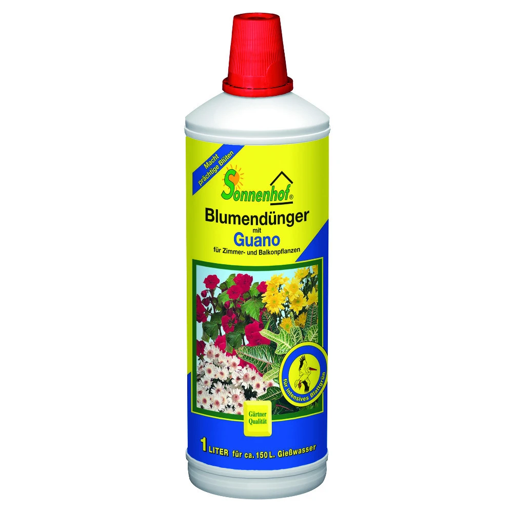 Blumendünger Mit Guano Für Zimmer- Und Balkonpflanzen 1 Liter 3 Blumendünger Mit Guano Für Zimmer- Und Balkonpflanzen 1 Liter
