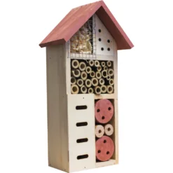 Insektenhotel In Verschiedenen Farben 13 X 8 X 26 Cm
