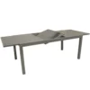 Gartentisch Ausziehbar, 180/2400 X 90 X 74 Cm, Aluminium, Glasplatte, Grau -Prosperplast Verkäufe 2QaNsg4VrflYsnm 1280x1280