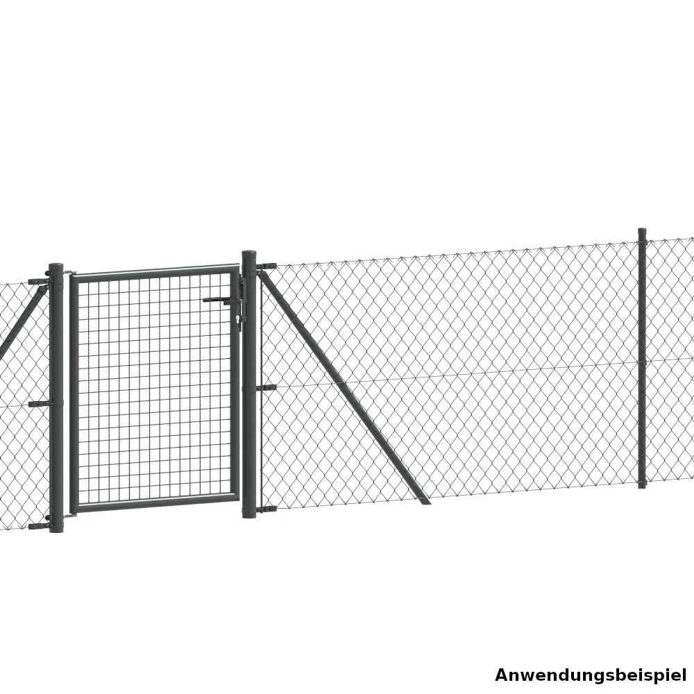 Wellengitter-Einzeltor 1000 X 1250 Mm RAL 7016 Anthrazit 4 Wellengitter-Einzeltor 1000 X 1250 Mm RAL 7016 Anthrazit – Bild 2