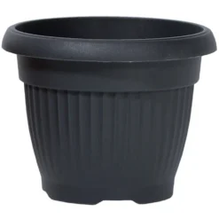 Prosperplast Blumentopf Terra Rund 25 Cm In Anthrazit