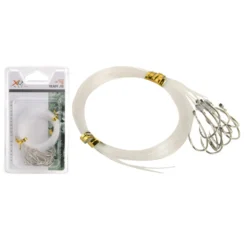 Angelschnur Haken Set Gr.18 20-teilig, 110 Cm Transparent