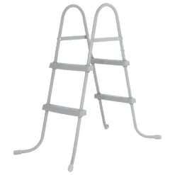 Bestway Poolleiter 84 Cm 2-stufig Aus Kunststoff Mit Stahlrohren