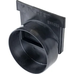 Entwässerungsrinne Stirnwand Für KG-Rohr Ø110 Mm Linienentwässerung