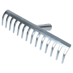 Gartenrechen 14 Zinken Verzinkt