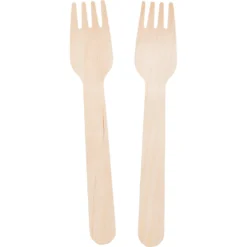 20 Holz-Gabeln Aus Birkenholz Be Green