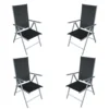 Gartensessel-Set 4-teilig, Klappbar 56 X 65,5 X 107 Cm, Schwarz -Prosperplast Verkäufe 2Qp6rcsAmthARie 1280x1280