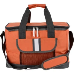 Kühltasche 28 Liter Aus Polyester Mit Reißverschluss In Orange