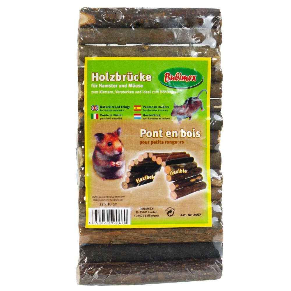 Holzbrücke 22 Cm Biegsam Für Nagetiere 3 Holzbrücke 22 Cm Biegsam Für Nagetiere