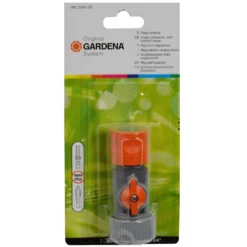 Gardena Regulierstop 16-19 Mm Mit Absperrung
