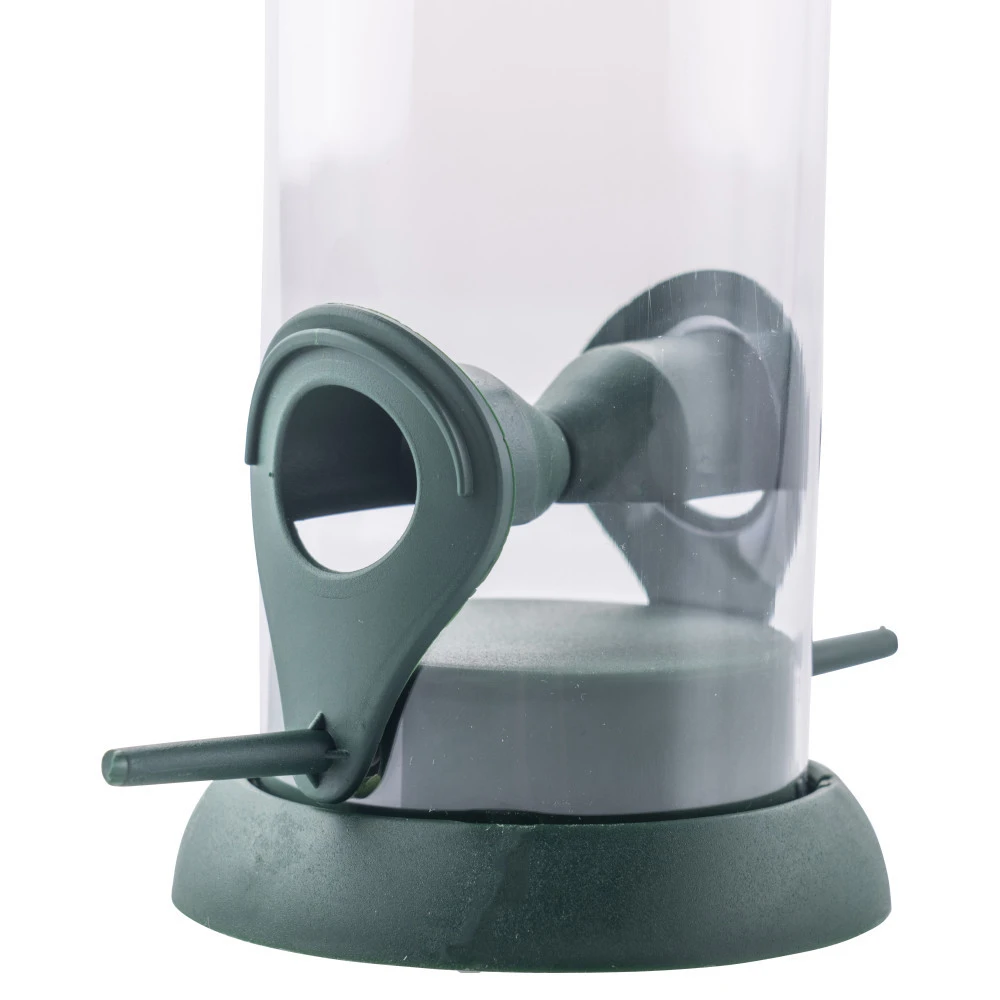 Vogelfutterstation Kunststoff 8,4x8,4x21 Cm Mit Bügel 5 Vogelfutterstation Kunststoff 8,4x8,4x21 Cm Mit Bügel – Bild 3