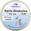 Spitz-Diabolo 4,5 Mm 500 Stück Cal.177 Luftgewehr-Munition