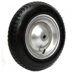 Schubkarrenrad 3.50-8 Ø388 Mm Luftbereift Auf Stahlfelge