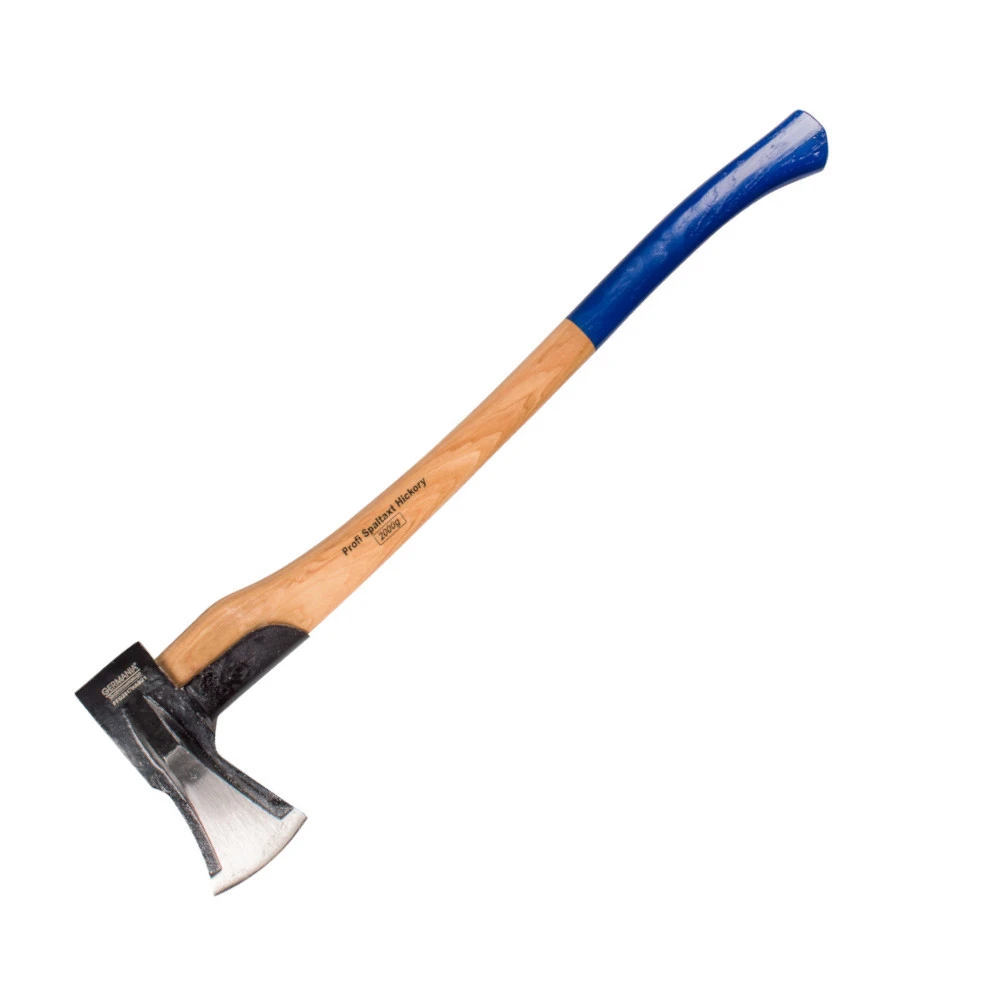 GERMANIA Spaltaxt 2000g Hickoryholz Mit Stielschutz 3 GERMANIA Spaltaxt 2000g Hickoryholz Mit Stielschutz