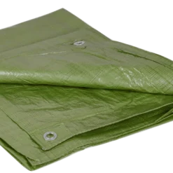Abdeckplane 1,5 X 1,5 M 90 G/m² Grün
