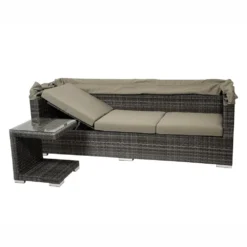Garten-Lounge-Set Manacor 5-teilig, Polyrattan, Grau -Prosperplast Verkäufe 9k1Aj9DD3Y4XRK3 1280x1280