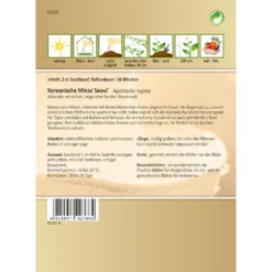 Saatgut Koreanische Minze, Ca. 2 Meter Saatband, Winterhart -Prosperplast Verkäufe 9k3eMKrTs9eciy5 1280x1280