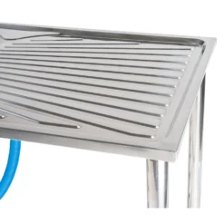 Country Life Waschtisch Aus 18/10 Edelstahl Mit Armatur Und Abflusschlauch -Prosperplast Verkäufe 9k8PCmPYVR1E1ik 1280x1280