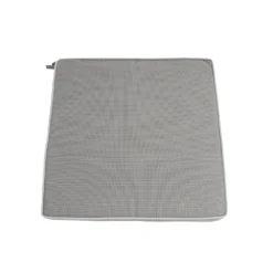 Sitzkissen Garngefärbt 40 X 40 X 4 Cm, In Grau