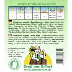 Saatgut Buschbohnen Jutta Mittelfrühe Sorte, Ohne Fäden -Prosperplast Verkäufe 9kHNoKcBCOyNiyX 1280x1280