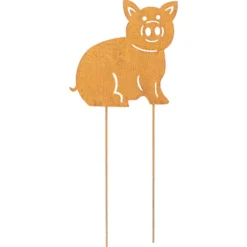 Gartenstecker Schwein Ca. 45 Cm Hoch In Rost-Optik -Prosperplast Verkäufe 9kJYDoM2BjyGdND 1280x1280