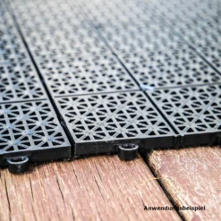 Bodenfliese Aus Recyceltem Kunststoff In Schwarz -Prosperplast Verkäufe 9kQfqfsfmgnuNqE 1280x1280