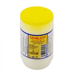 Grablicht Ø 5,5 X 9,5 Cm 150 G Kunststoff In Weiß, Öllicht Nr.3