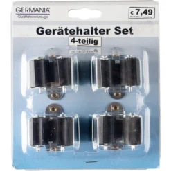 Gerätehalter-Set 4 Stück Aus Verzinktem Blech