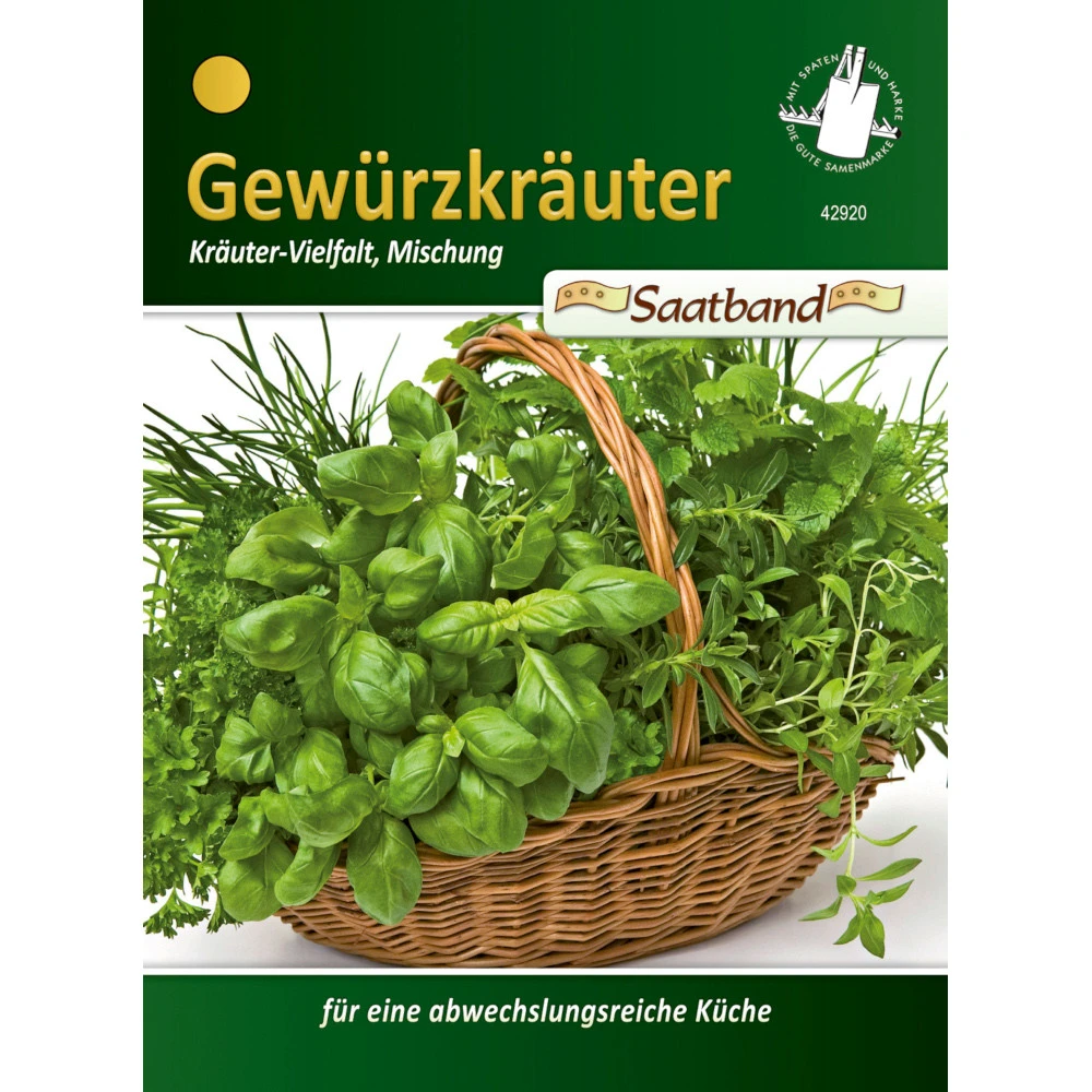 Saatgut Gewürzkräuter, Ca. 2 Meter Saatband 3 Saatgut Gewürzkräuter, Ca. 2 Meter Saatband
