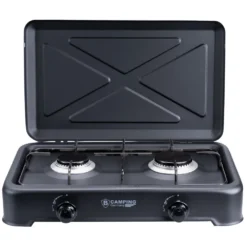 Doppel-Camping-Gaskocher Duo 3,35 KW Stufenlos Regelbar