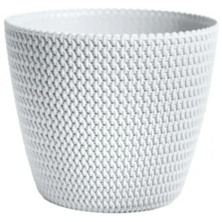 Prosperplast Blumentopf Splofy Ø 30 Cm In Weiß