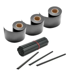 Zaun Sichtschutz Und Windschutz A1-Blickdicht 3 Rollen Mit Klemmschienen