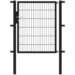 Einzeltor Flexo 1000 X 1200 Mm Mit Pfosten 60 X 60 Mm In Anthrazit